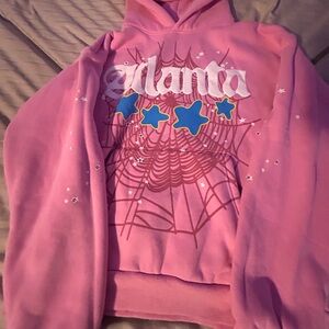 Atlanta pink hoodie size medium